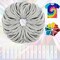 Rubber Bands for Tie Dye,115 Pcs Tie Dye Rubberbands Kit,Clear Silicone White Tie Dye Rubber Band for Kids Women Men Large Groups,T Shirt,Dress,Tank Top,Tshirts,Leggings,Swimsuits